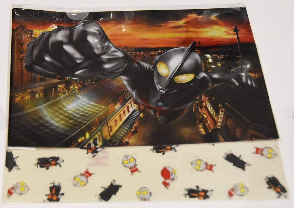 西武園ゆうえんちクリアファイル（ウルトラマン・ザ・ライド） 40園