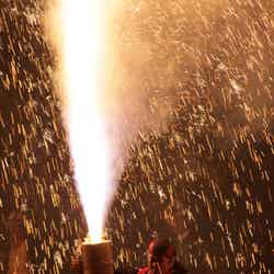 迫力の手筒花火/画像提供:佐倉市