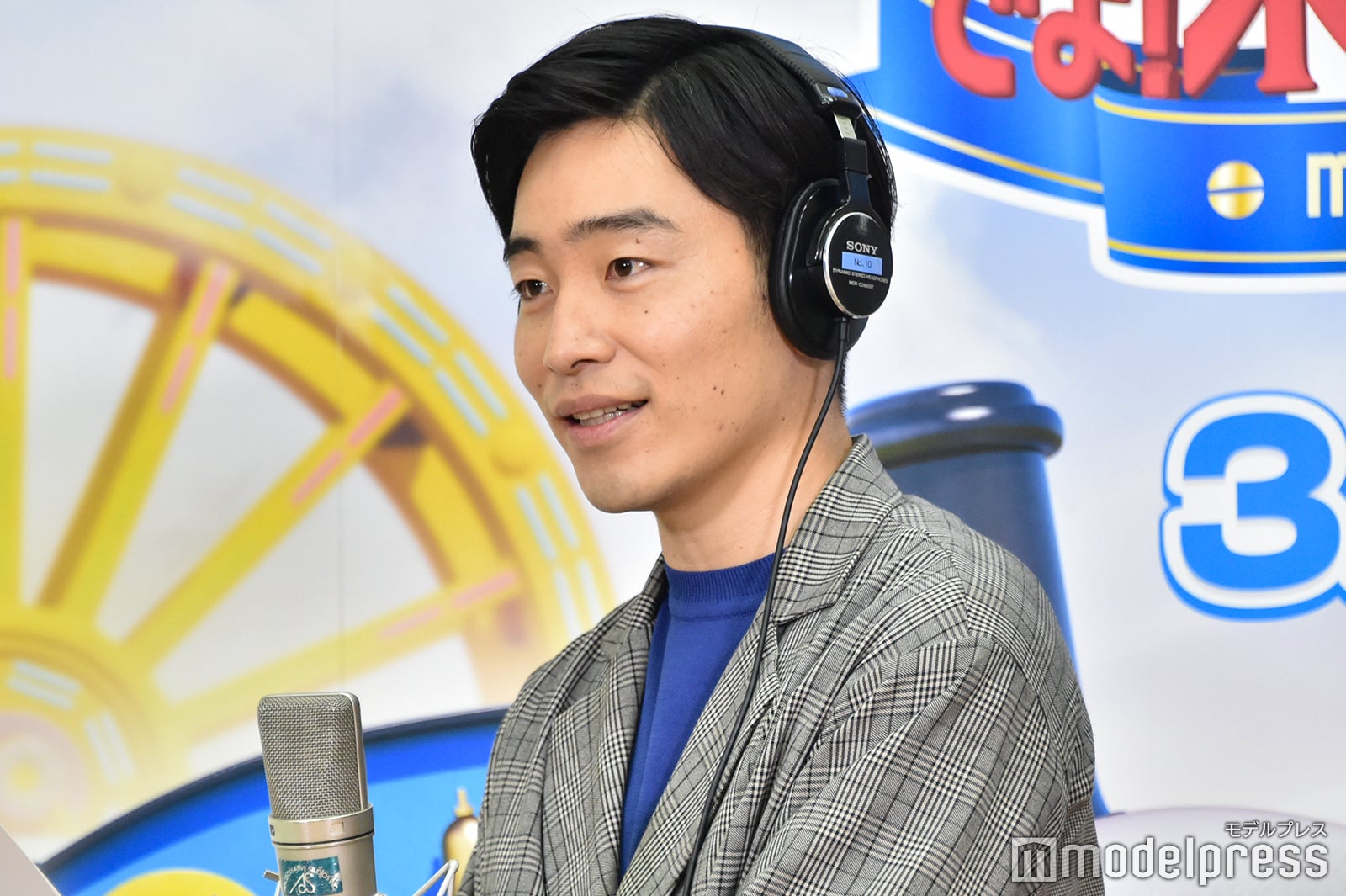 公開アフレコを実施する後藤淳平 （C）モデルプレス