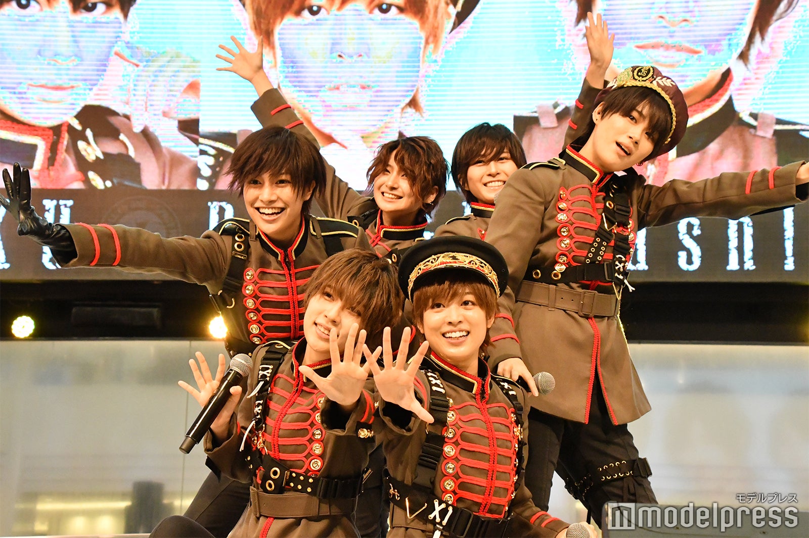 風男塾、新体制後初シングル「Dash＆Daaash！！」リリースイベント開催