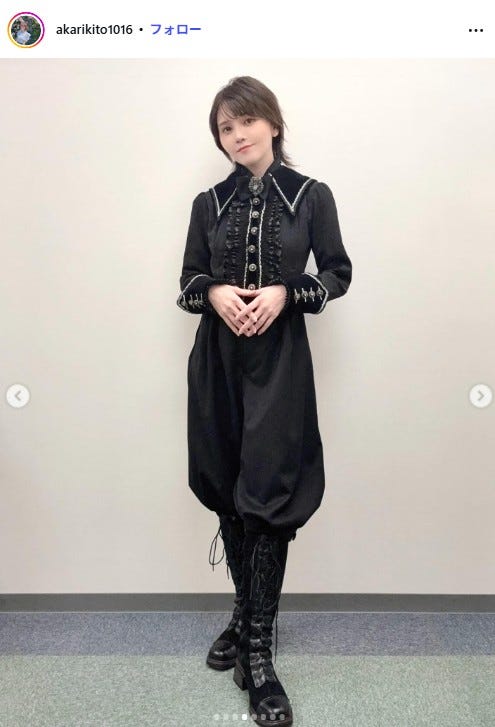 鬼頭明里Instagramより