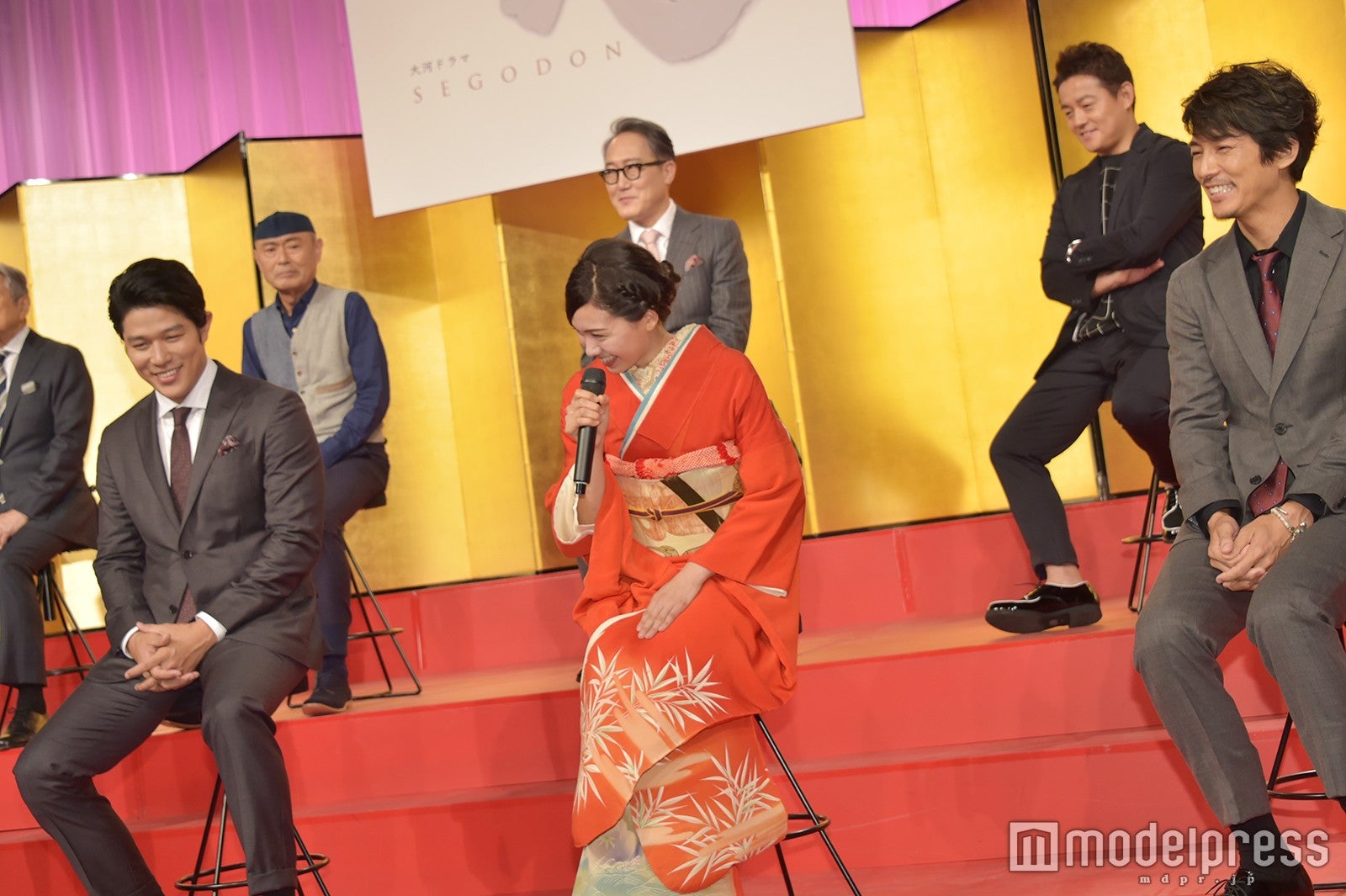 会見の模様 （C）モデルプレス