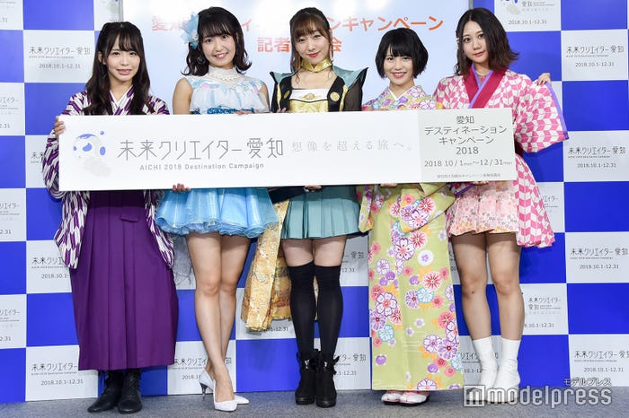 松村香織、惣田紗莉渚、須田亜香里、小畑優奈、古畑奈和 (C)モデルプレス
