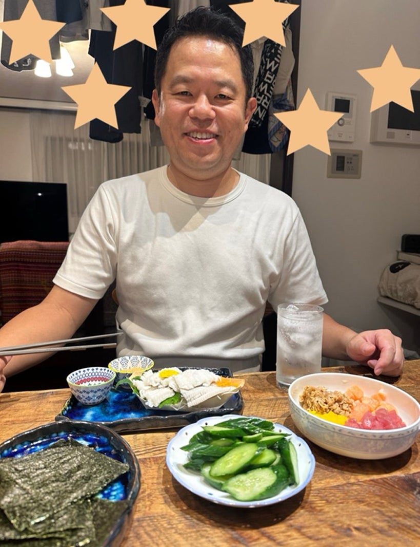 津田篤宏の妻公式ブログより