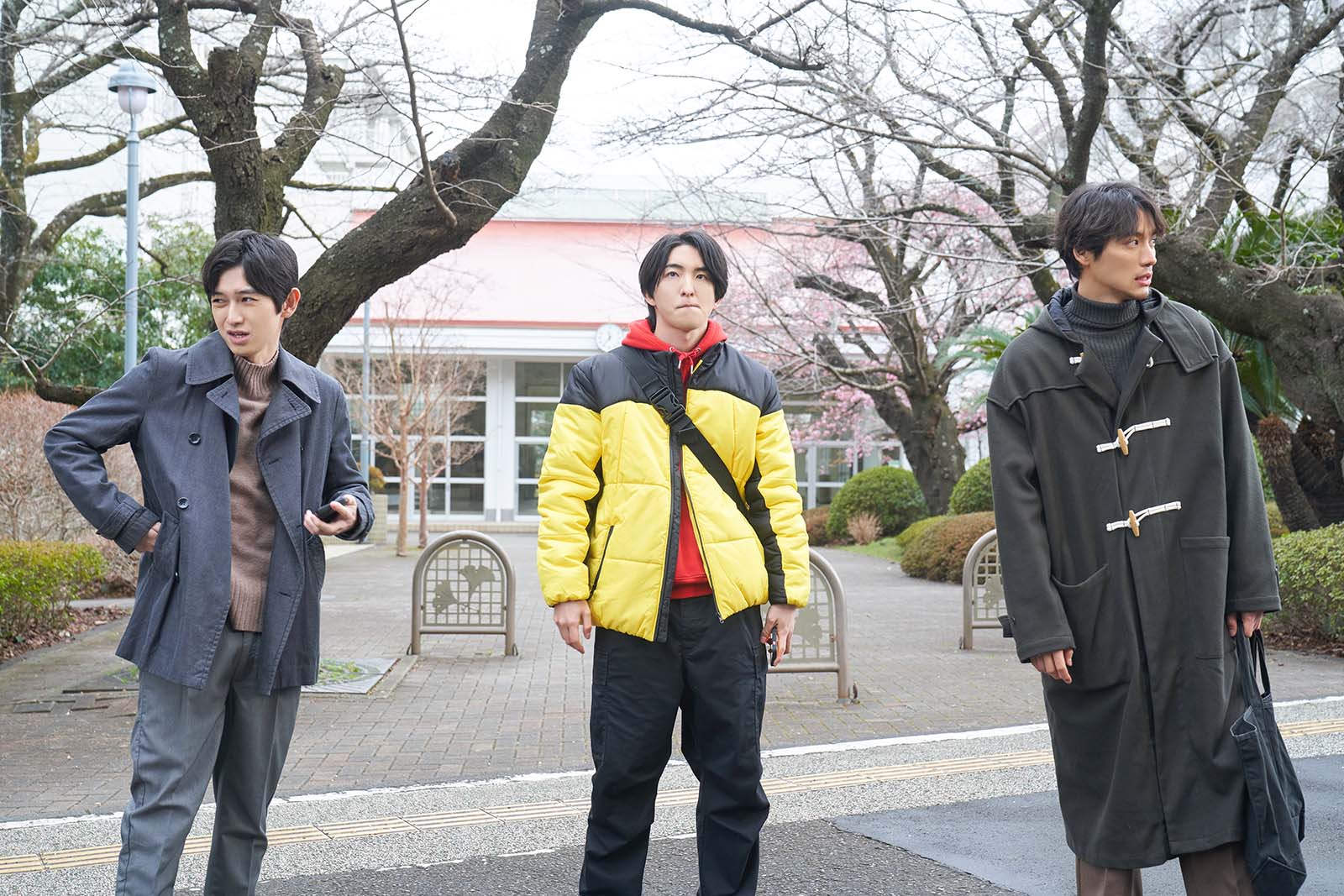 本郷奏多、前田公輝、福士蒼汰「アイのない恋人たち」最終話より（C）ABCテレビ