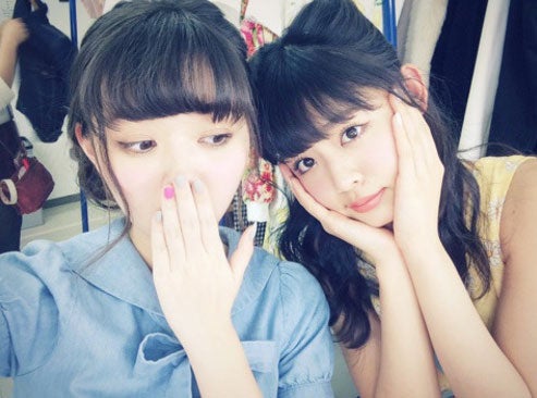 江野沢愛美、古畑星夏／江野沢愛美オフィシャルブログ（Ameba）より