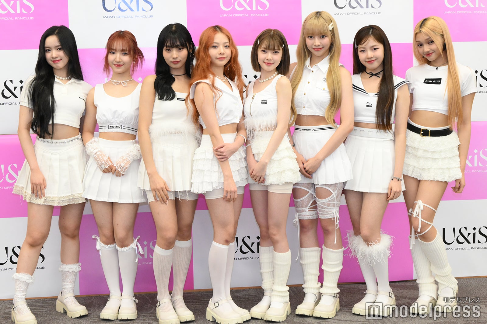 UNIS／エリシア、パン・ユナ、ヒョンジュ、ソウォン、コトコ、ナナ、オ・ユナ、ゼリー（C）モデルプレス