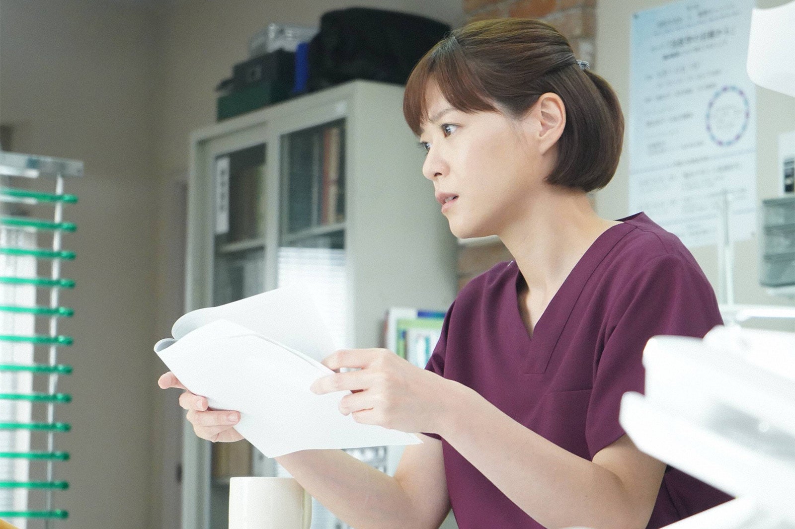 上野樹里「監察医 朝顔」第8話より（C）フジテレビ