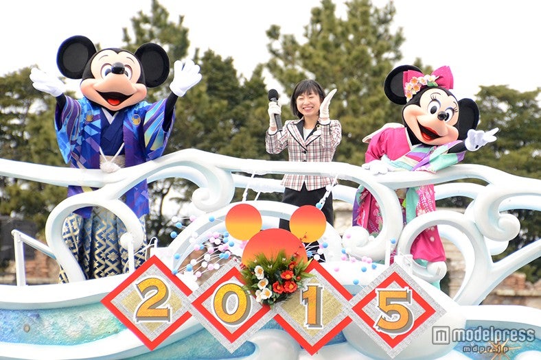 ミッキー、今枝李衣奈、ミニー／東京ディズニーシー「ニューイヤーズ・グリーティング」