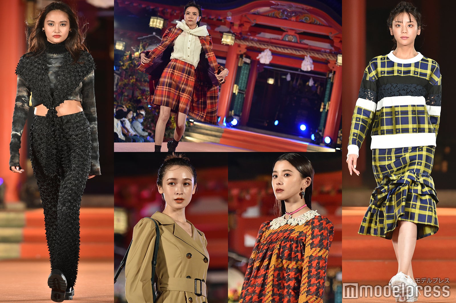 【「神戸コレクション2022A／W」写真特集】朝比奈彩・貴島明日香・松井愛莉ら豪華集結　生田神社で華麗なランウェイ