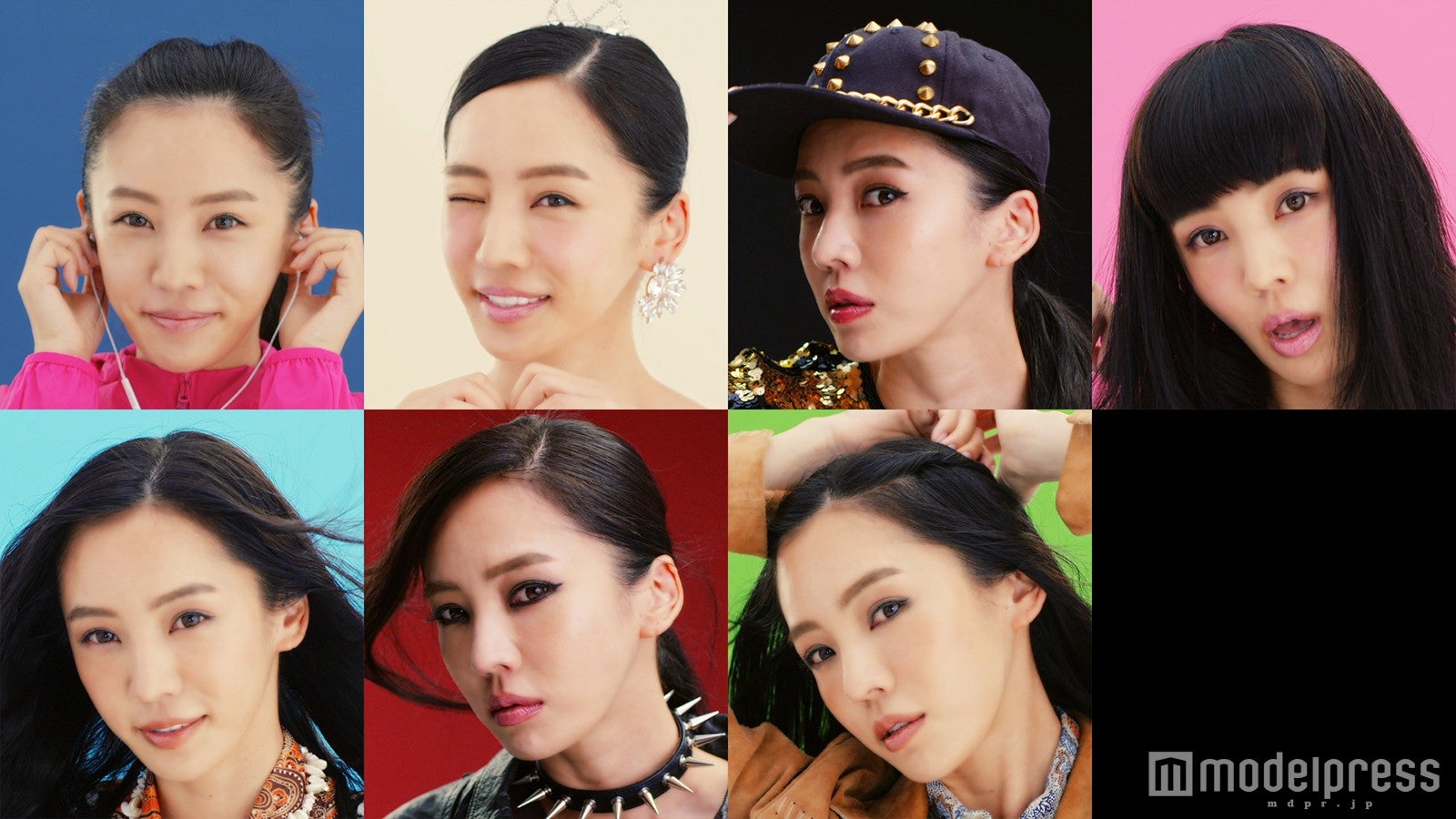 MEGBABYのガラリ“7変化”が「全く違った印象」