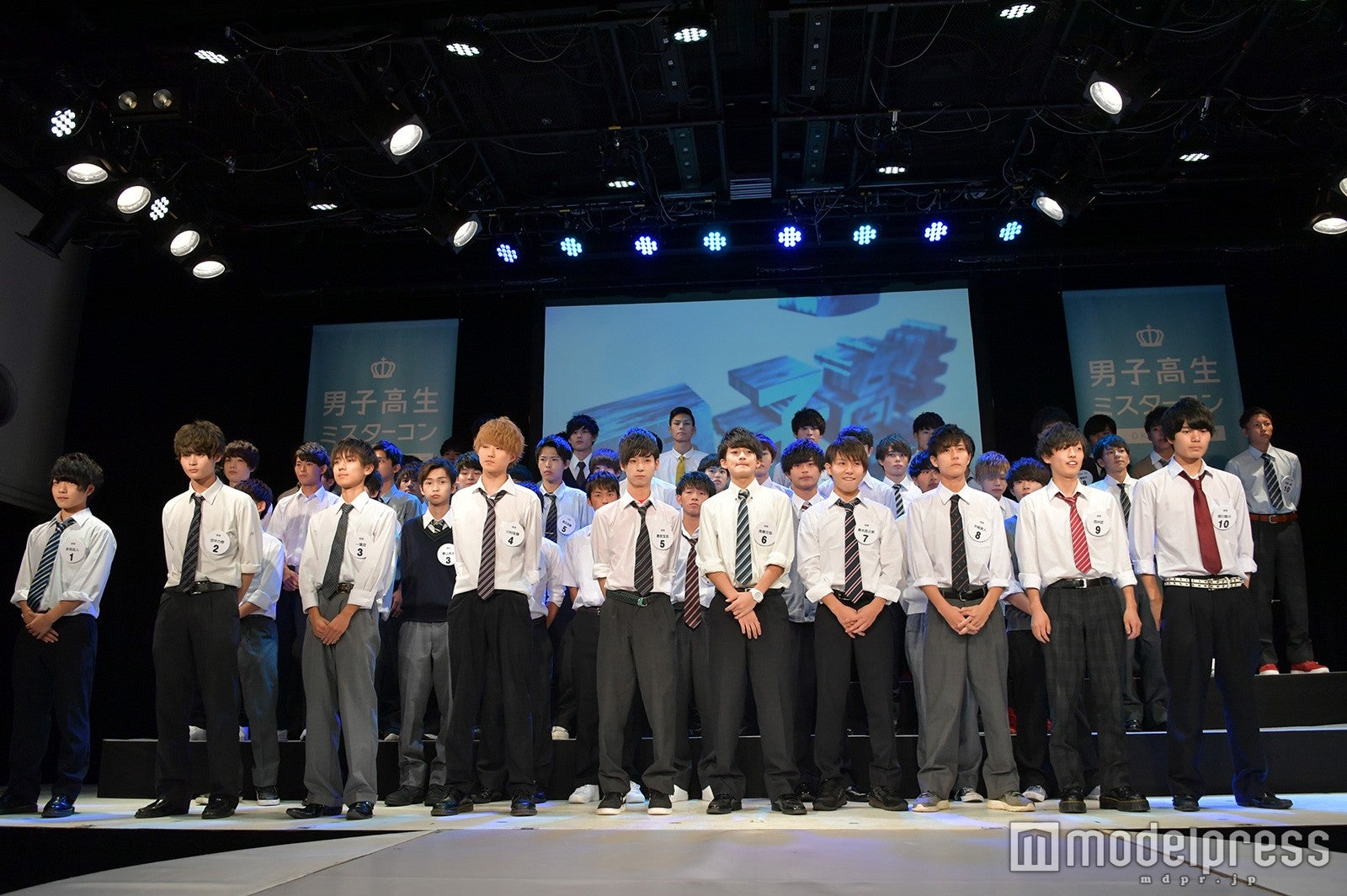 「男子高生ミスターコン2017」候補者57人（C）モデルプレス