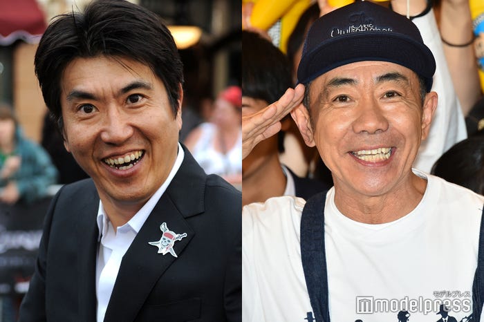 とんねるず/石橋貴明(左:Getty Images)、木梨憲武(C)モデルプレス
