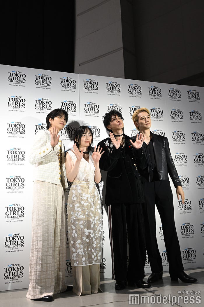 TENBLANK(左から)志尊淳、宮崎優、佐藤健、町田啓太(C)モデルプレス