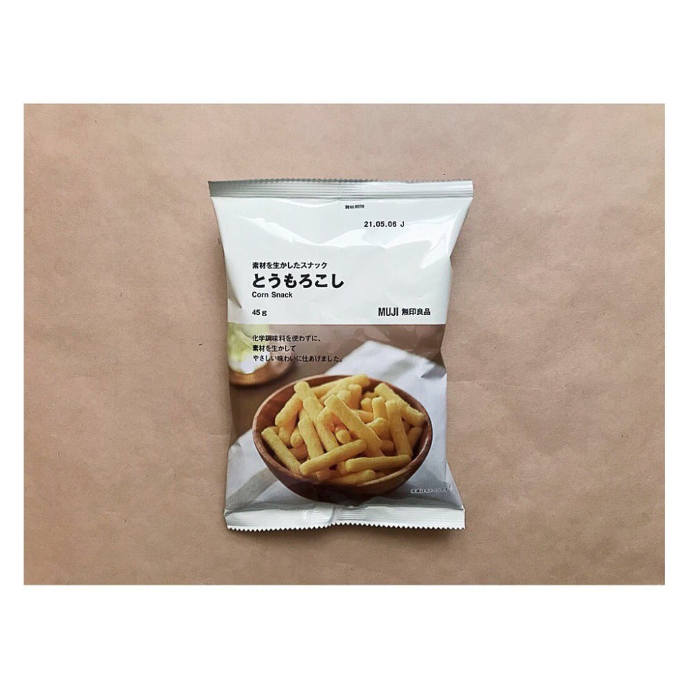 素材を生かしたスナックとうもろこし