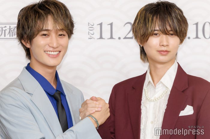 互いの信頼を語り合った橋本涼、井上瑞稀(C)モデルプレス