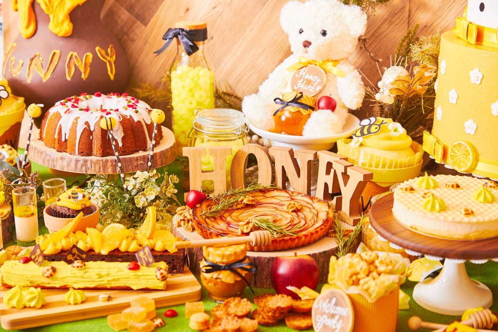 はちみつに恋して！ハニーハント・デザートブッフェ／画像提供：ベストブライダル
