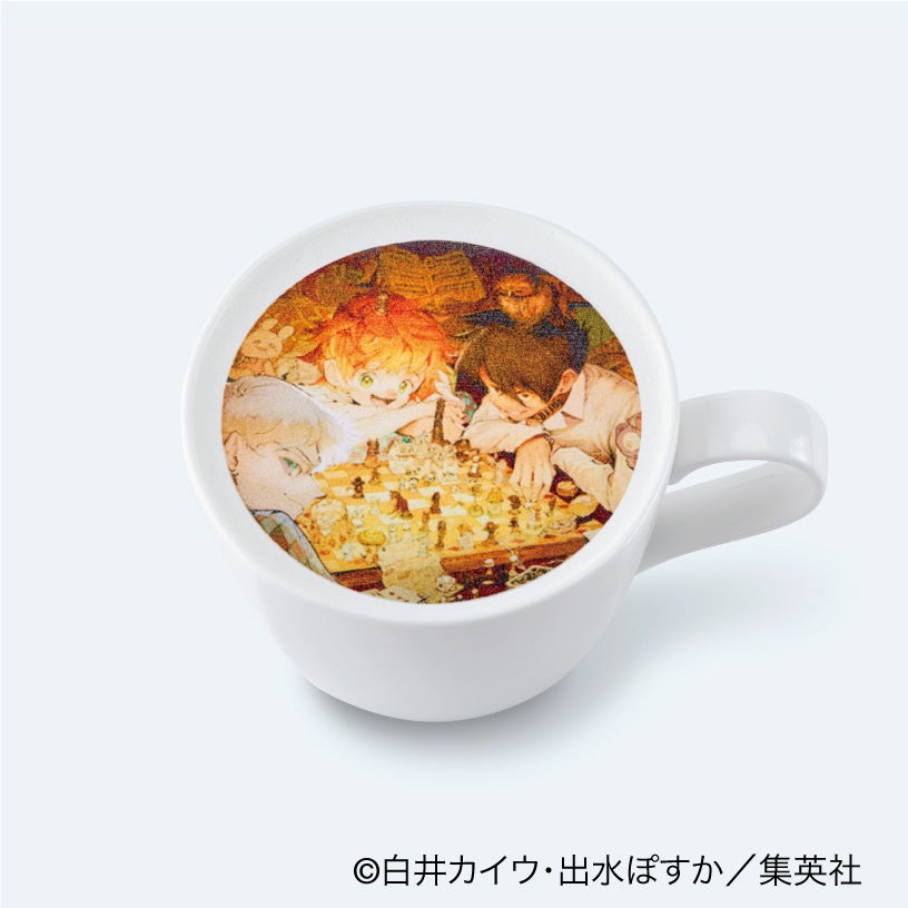 クリスマス限定カフェラテ850円（C）白井カイウ・出水ぽすか／集英社
