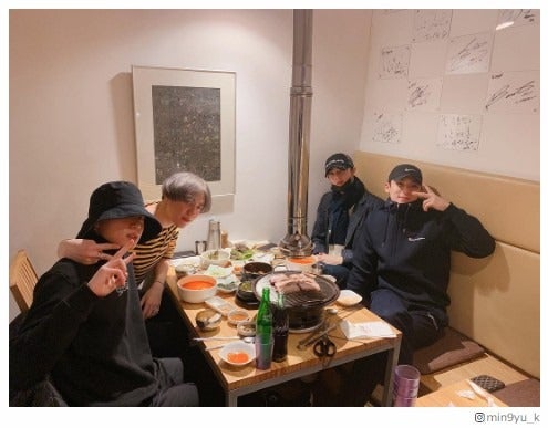 <最終価格>  ジョングク ミンギュ着用 キャップ ブルー 最終価格>Calvin Klein ジョングク ミンギュ着用 キャップ