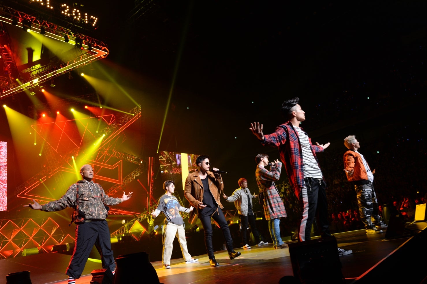 GENERATIONS from EXILE TRIBE（C）テレビ朝日 ドリームフェスティバル 2017／写真：岸田哲平