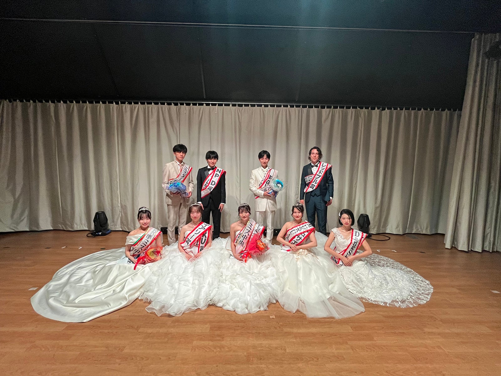 「ミスミスター中央コンテスト2023」ファイナリスト（提供写真）