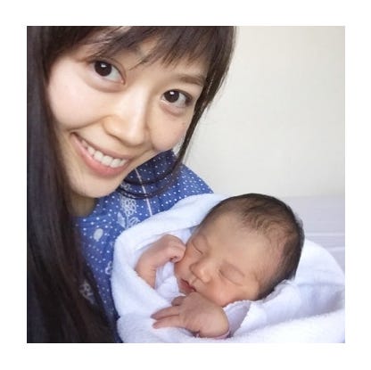 出産を報告／KEITOオフィシャルブログ（Ameba）より