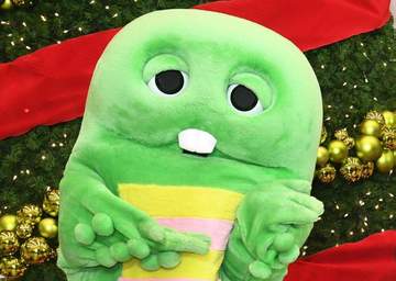 ガチャピン、ついに「好きなお天気キャスター」で1位に 「イット！」生放送で祝福され「照れちゃうなあ」と感激