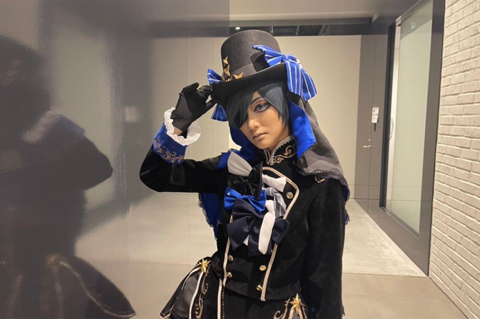 生駒里奈「黒執事」“シエル”コスプレ披露「クオリティ高すぎる」「愛が伝わった」と反響