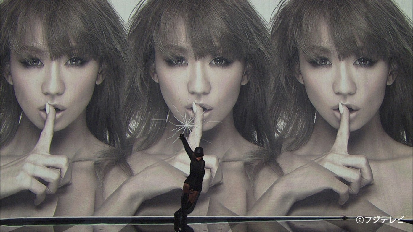 倖田來未の「FNSうたの夏まつり2016」でのパフォーマンス