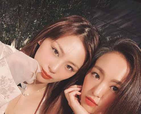 西内まりや、美人姉・ひろとの久々2ショット公開「どんどん美しくなる」の声