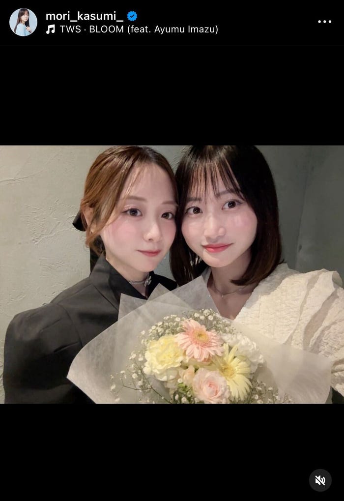 森香澄公式Instagramより