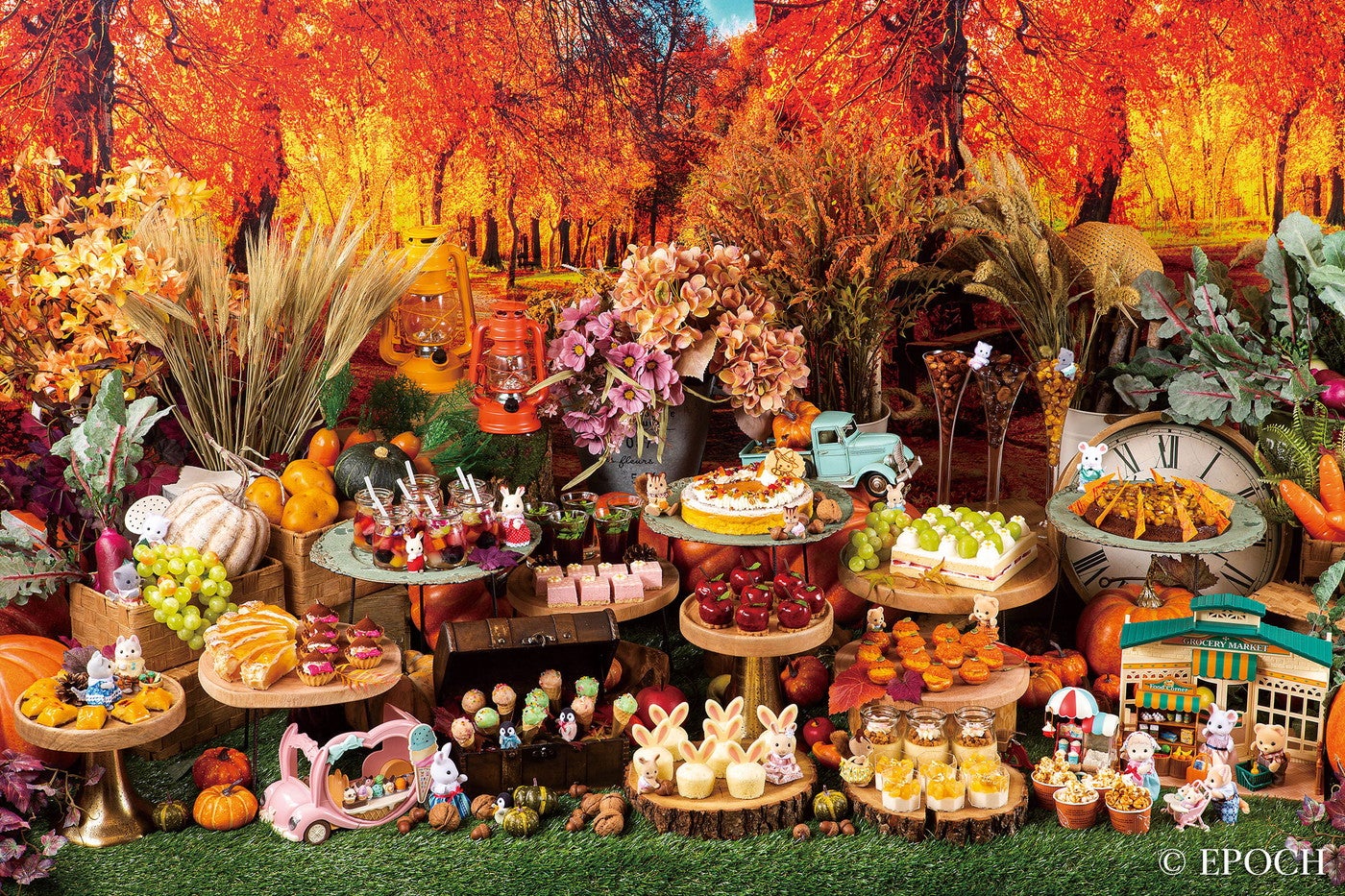 スイーツブッフェ with シルバニアファミリー／画像提供：京王プラザホテル