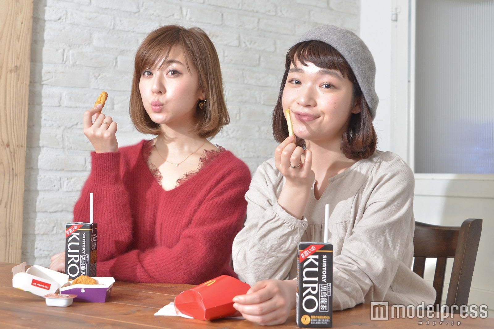 サイドメニューともぴったり （C）モデルプレス