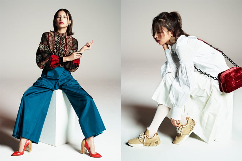 主役は“靴”！ファッションに負けぬ存在感