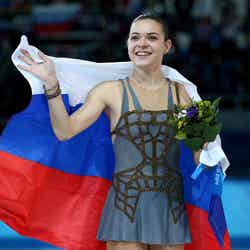 ソチ五輪金メダルのアデリーナ・ソトニコワ （Photo by Getty Images）