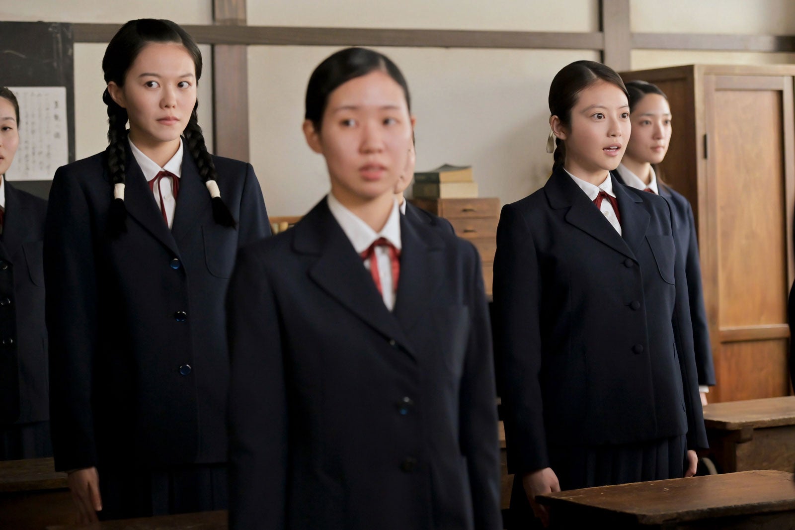 志田彩良、今田美桜ら「あんぱん」第21話（C）NHK