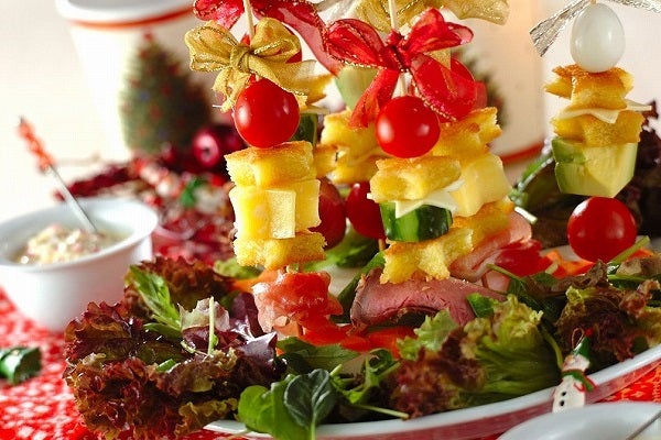 クリスマスツリーのピンチョス