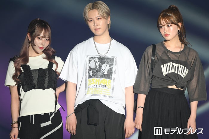 男女3人組クリエイター・PKA、息ぴったりステージ かっぱは美ウエストちらり【TGC teen ICHINOSEKI 2024】