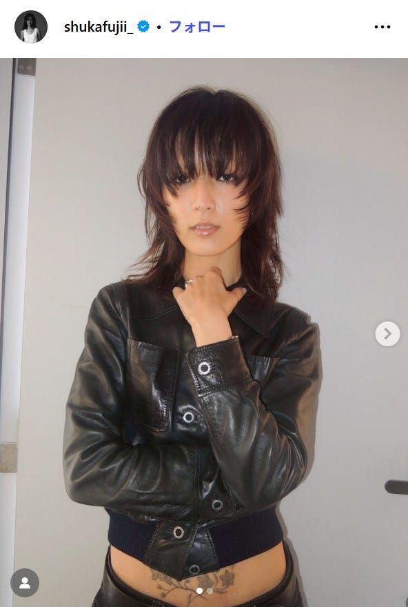 藤井萩花Instagramより