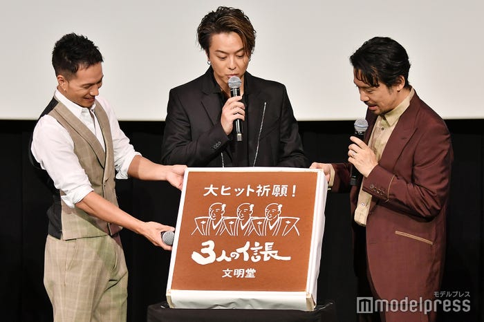 市原隼人、TAKAHIRO、岡田義徳 (C)モデルプレス
