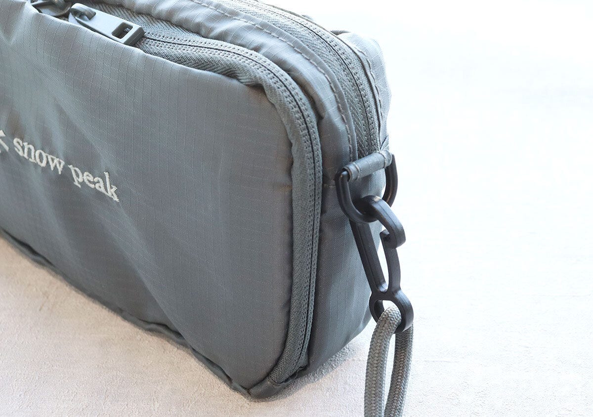リンネルスノーピークお財布ショルダーバッグ取り外せる