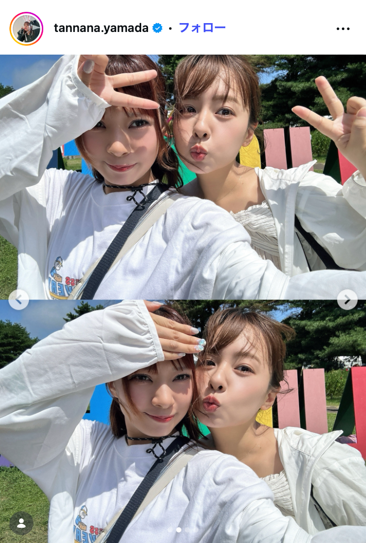 山田菜々公式Instagramより