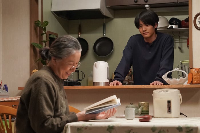 高畑淳子、赤楚衛二/「舞いあがれ!」第119話(C)NHK