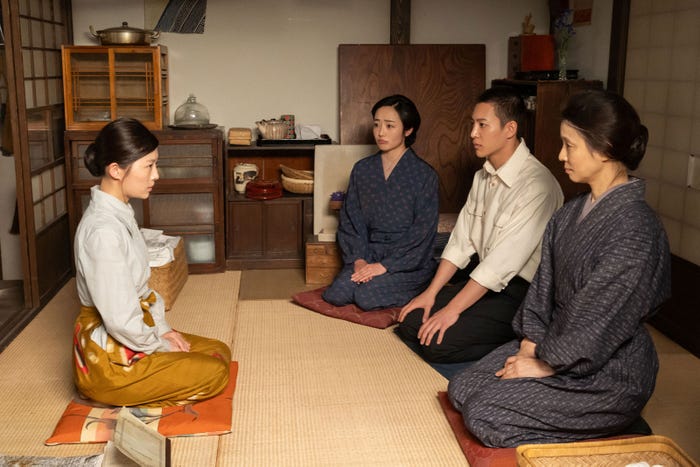 伊藤沙莉、森田望智、三山凌輝、石田ゆり子「虎に翼」第45話(C)NHK