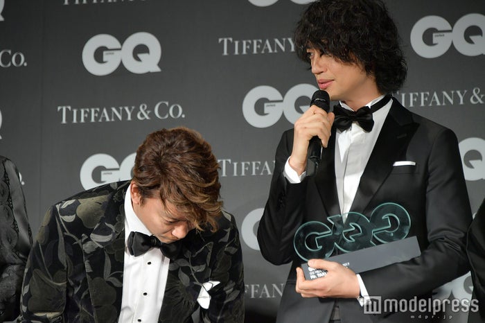 斎藤工 稲垣 草なぎ 香取製作映画に出演打診 Gq Men Of The Year 17 モデルプレス