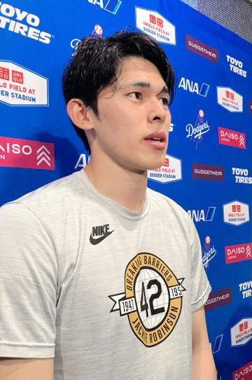 佐々木朗希 初の女性球審にも「特に変わらず投げました」7回無失点10K快投「目指したところに近づいている」ド軍内で欠かせない存在も明かす