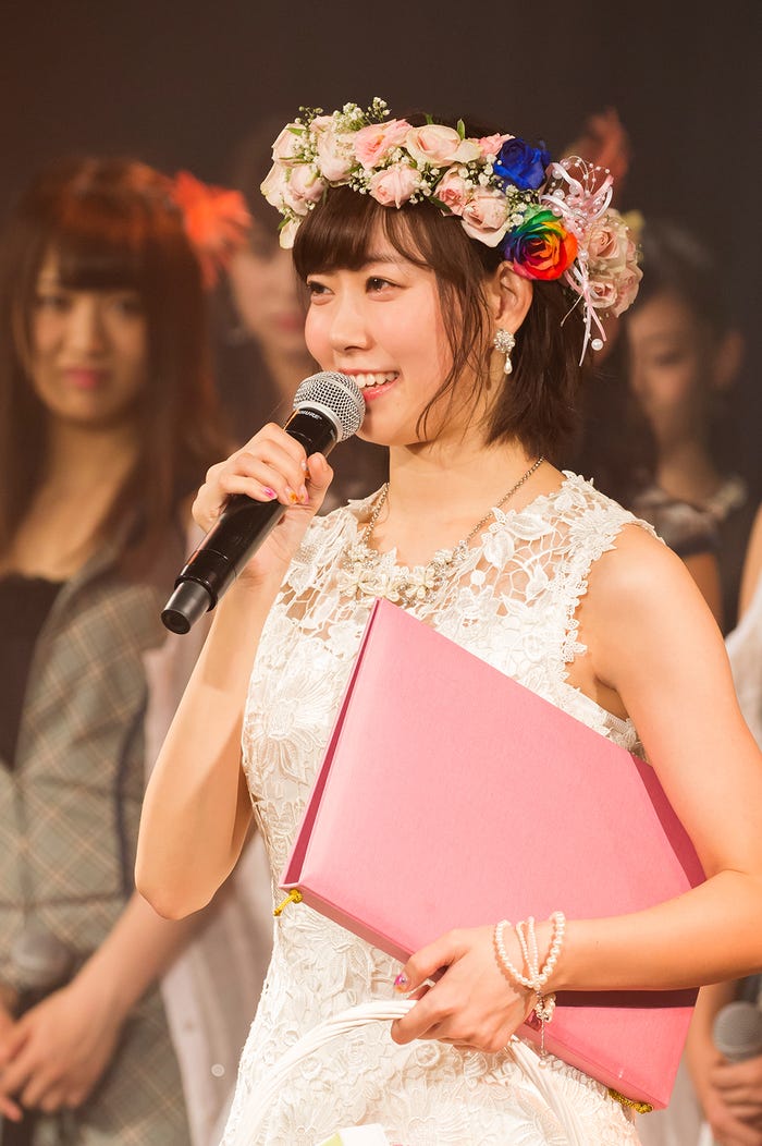 渡辺美優紀「最高のアイドル人生を送れました」(C)NMB48