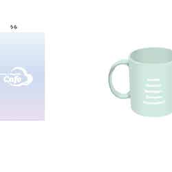 A4クリアファイル税込550円、マグカップ税込2,200円(C)BIGHIT MUSIC & HYBE. All Rights Reserved.