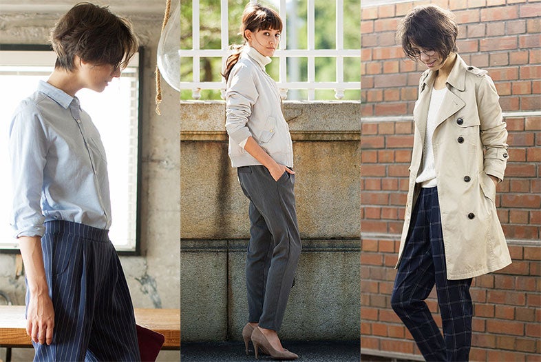 オンオフ使える！「テーパードパンツ」があればコーデが見違える／画像提供：STYLEST【モデルプレス】