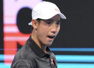 錦織圭が初戦突破！今季限りでの引退表明後初、3カ月ぶり実戦で変わらぬ勝負強さ発揮 中国・商竣程を逆転2-1で下す